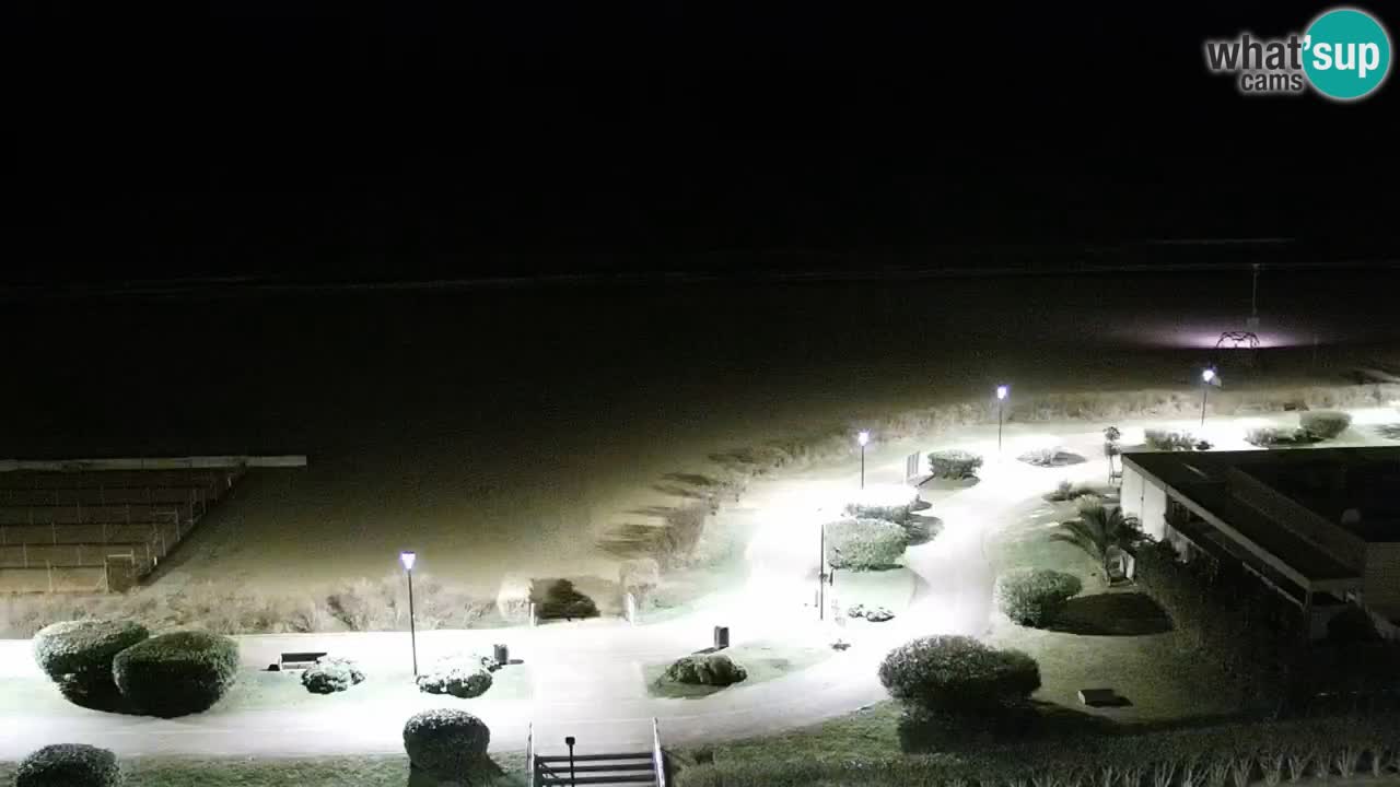 La camera en vivo de la playa de Bibione – Italia