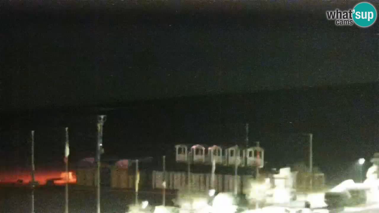 La camera en vivo de la playa de Bibione – Italia