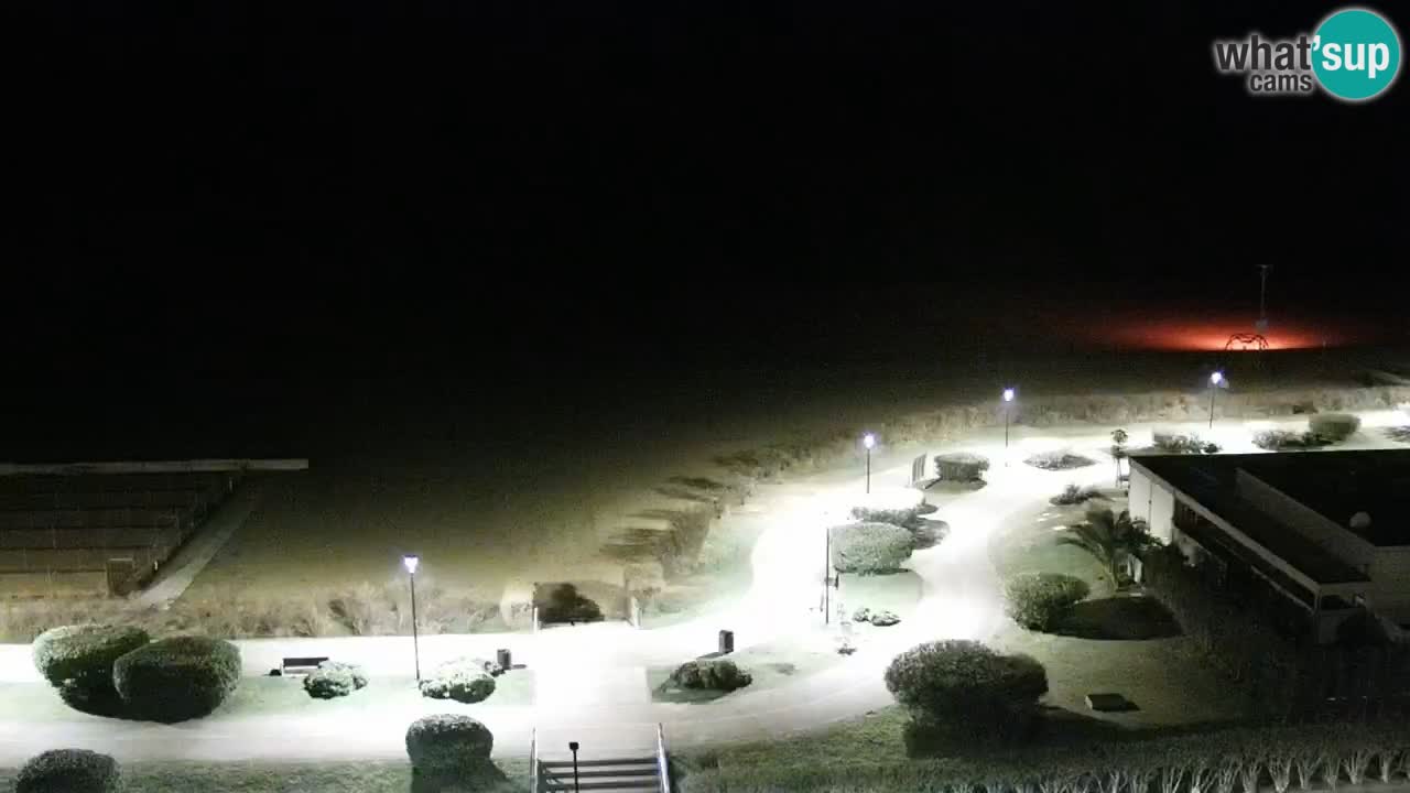 La camera en vivo de la playa de Bibione – Italia