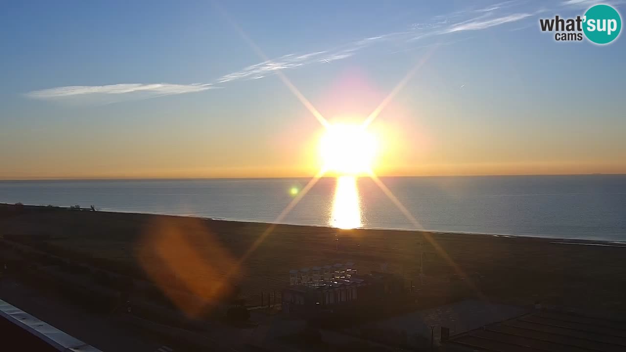 Der Strand von Bibione Webcam – Italien