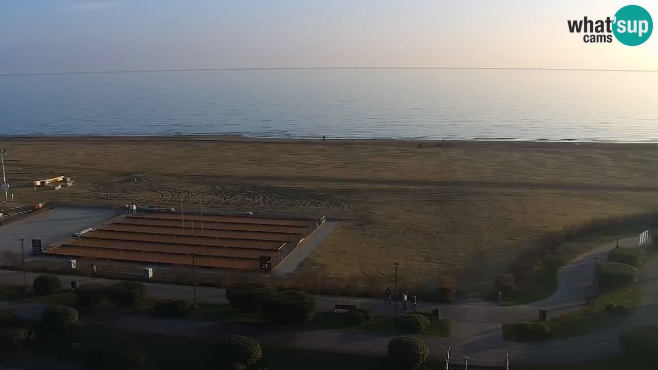 La camera en vivo de la playa de Bibione – Italia