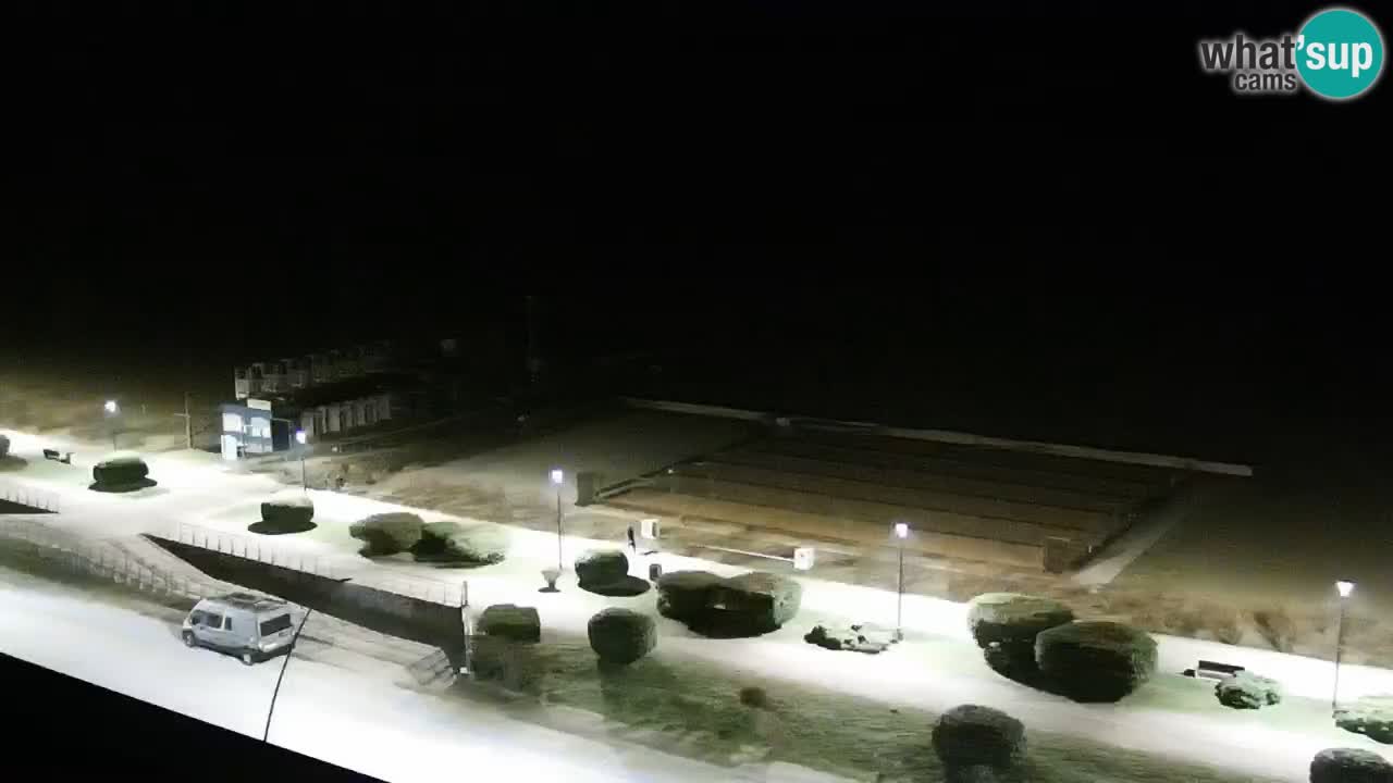 Plaža Bibione Spletna kamera – Italija