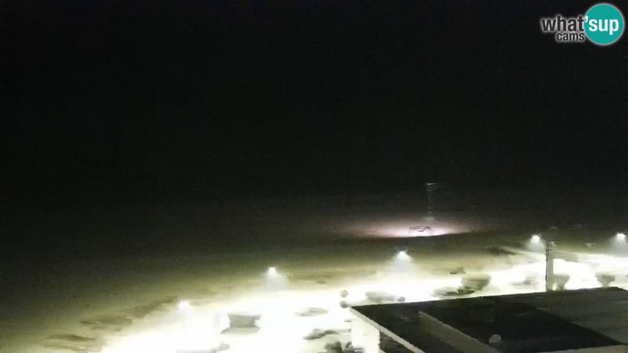 La camera en vivo de la playa de Bibione – Italia