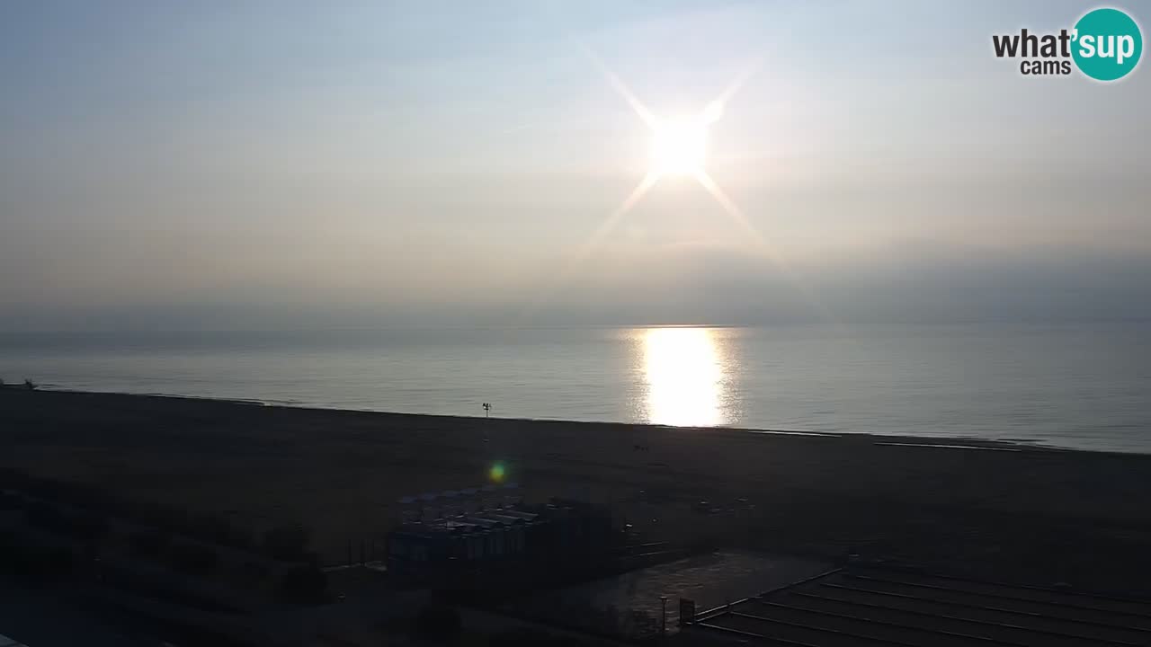 Plaža Bibione Spletna kamera – Italija