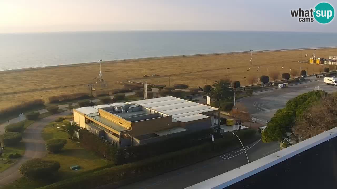 La camera en vivo de la playa de Bibione – Italia