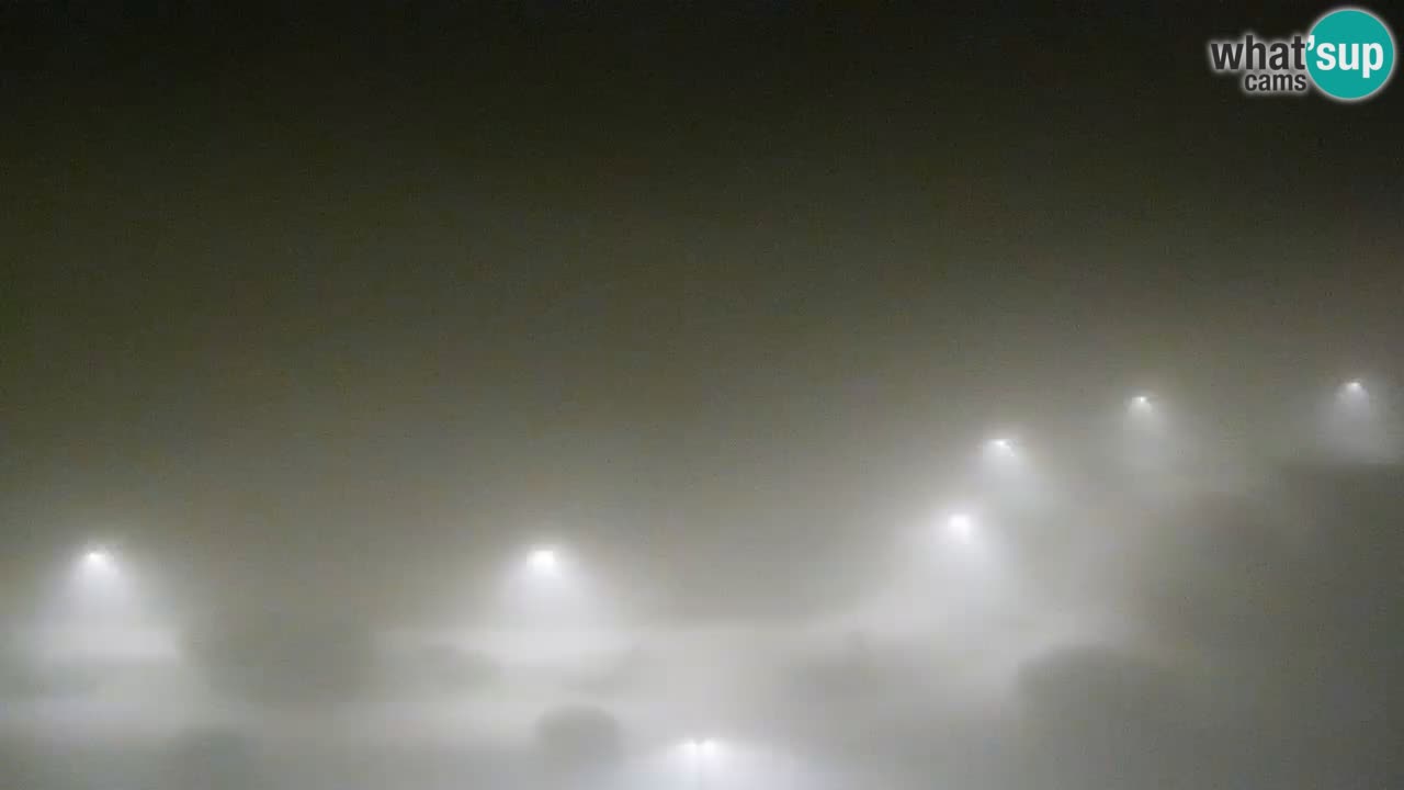 La spiaggia di Bibione webcam live e piazzale Zenit