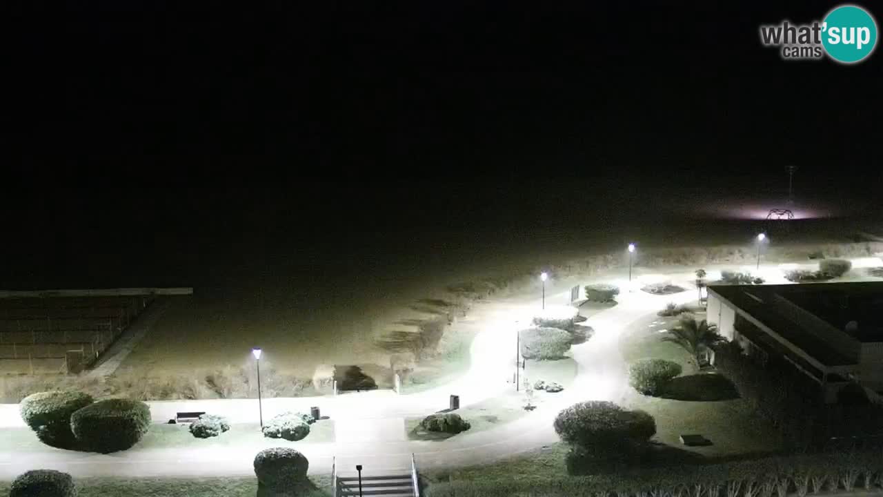 La camera en vivo de la playa de Bibione – Italia