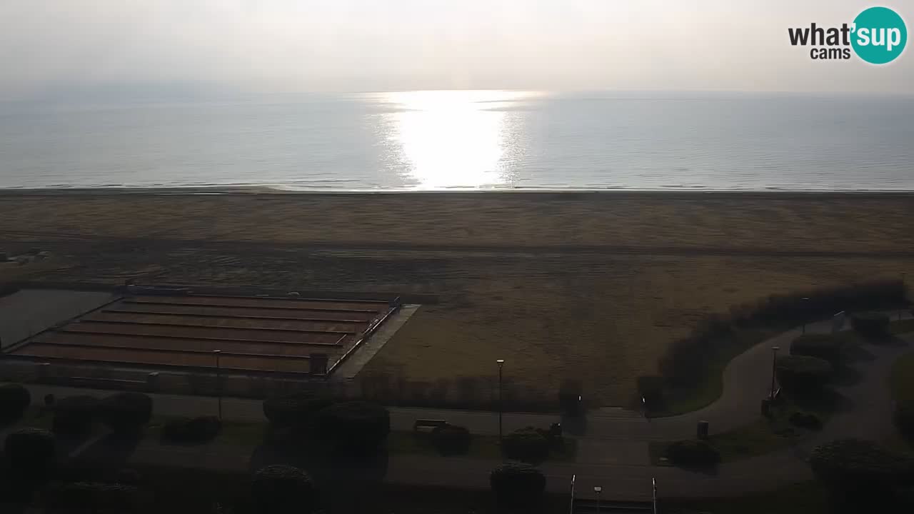 La camera en vivo de la playa de Bibione – Italia