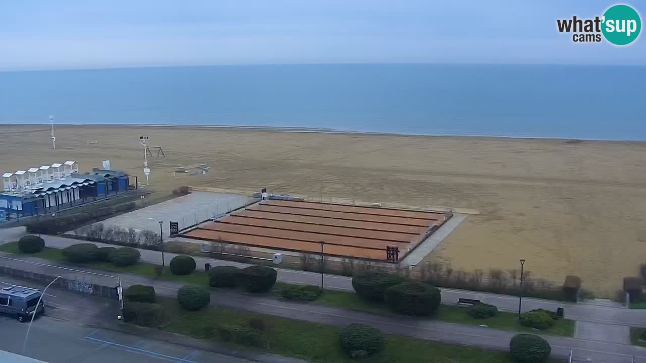Der Strand von Bibione Webcam – Italien