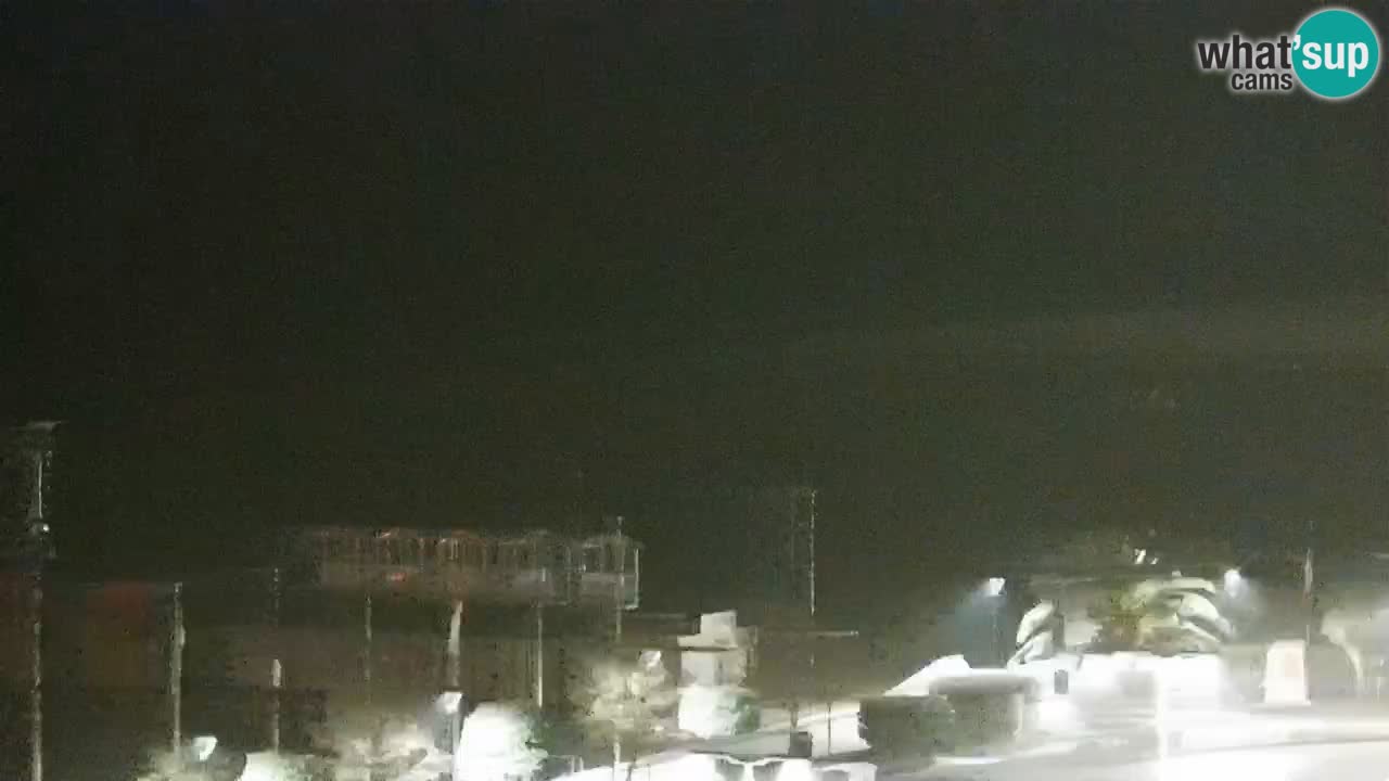 The beach of Bibione webcam – Italy