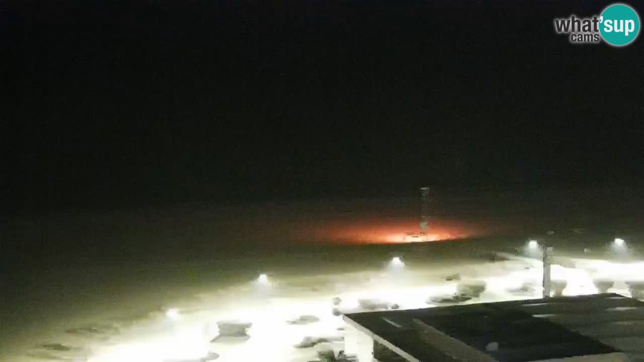 Plaža Bibione Spletna kamera – Italija