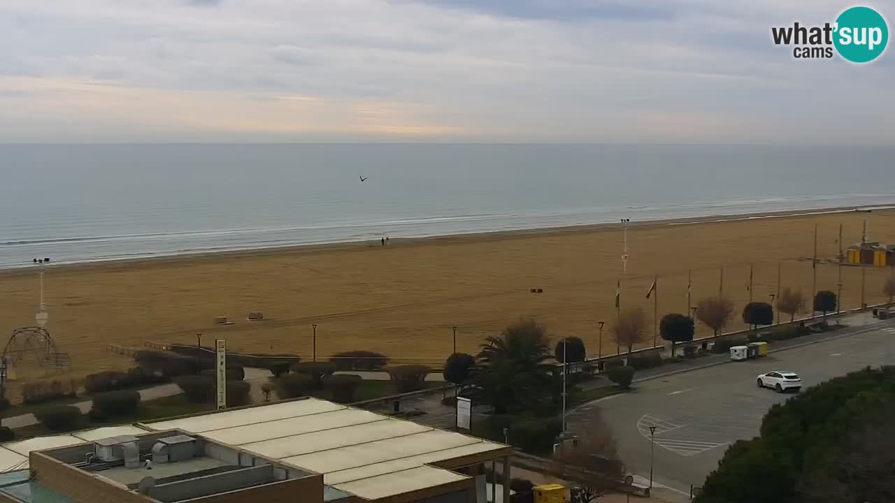The beach of Bibione webcam – Italy