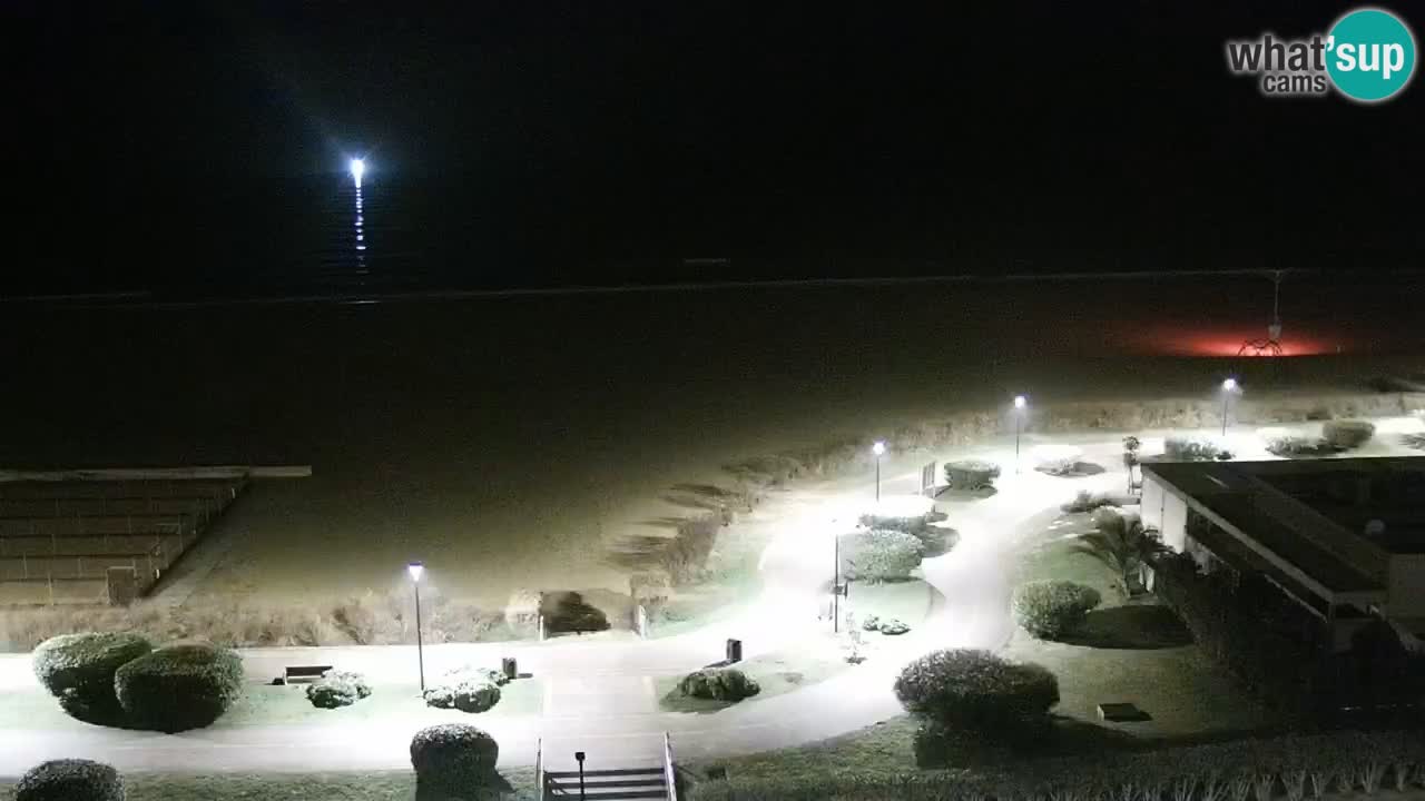 La camera en vivo de la playa de Bibione – Italia