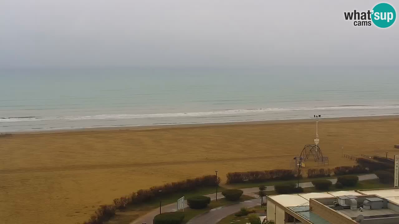 La camera en vivo de la playa de Bibione – Italia