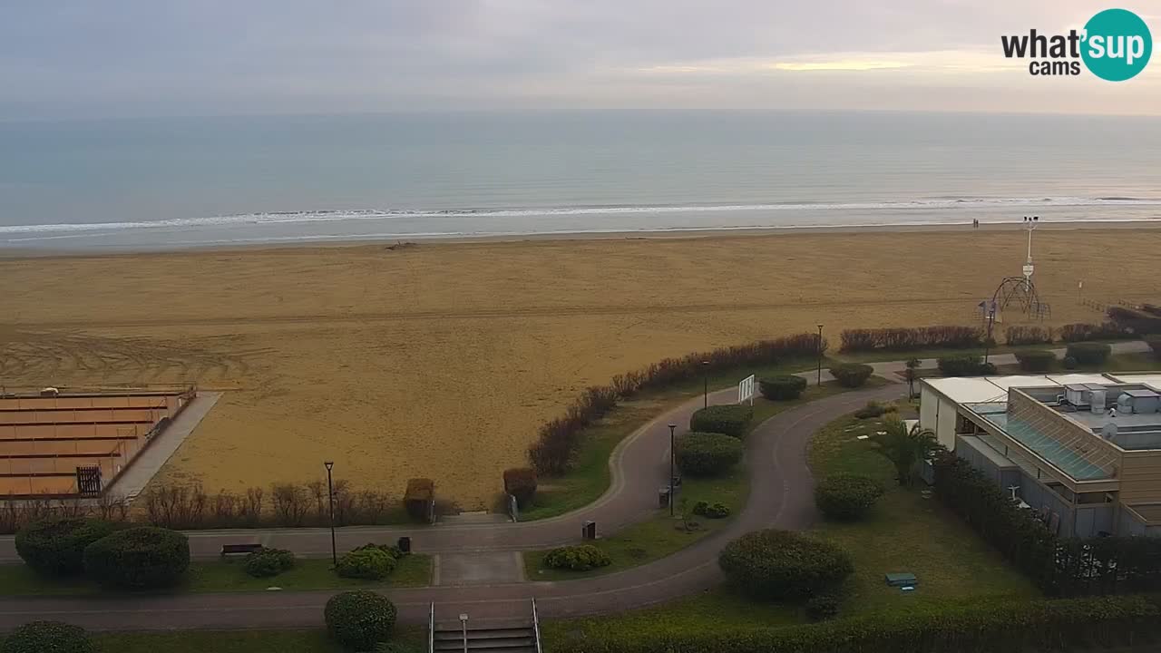 La camera en vivo de la playa de Bibione – Italia