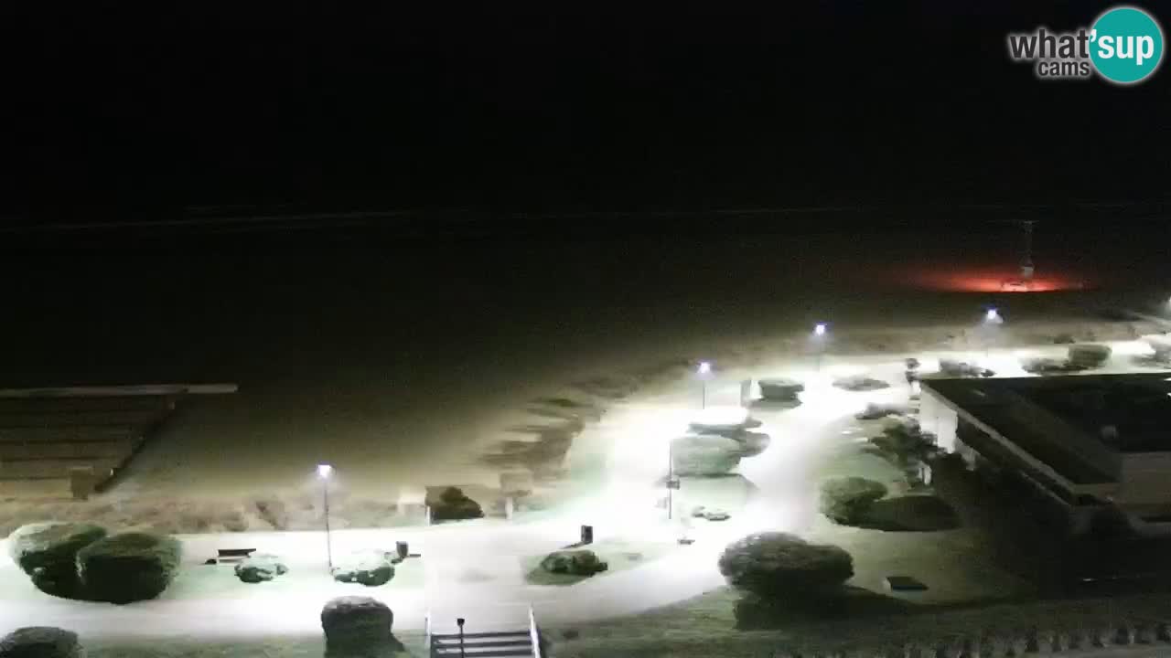La camera en vivo de la playa de Bibione – Italia