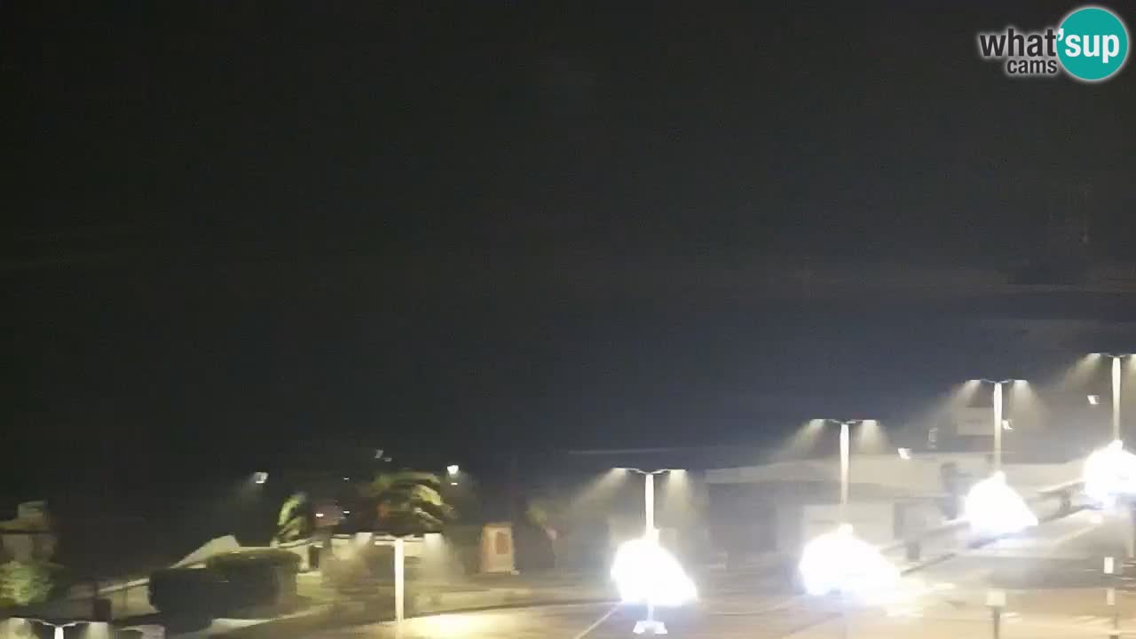 The beach of Bibione webcam – Italy