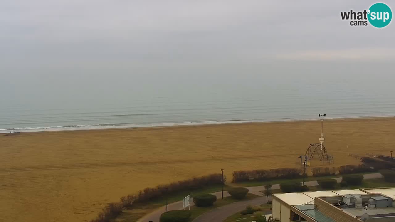 La camera en vivo de la playa de Bibione – Italia