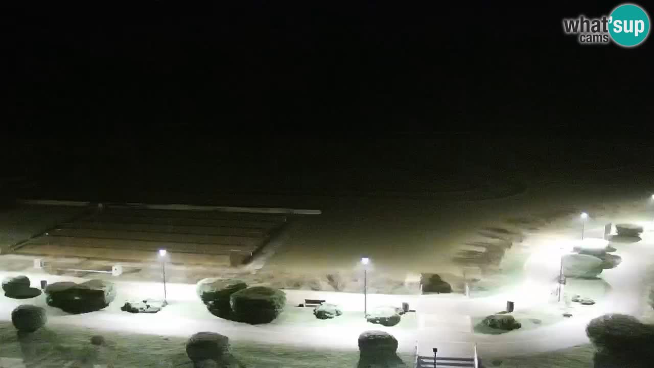 La camera en vivo de la playa de Bibione – Italia