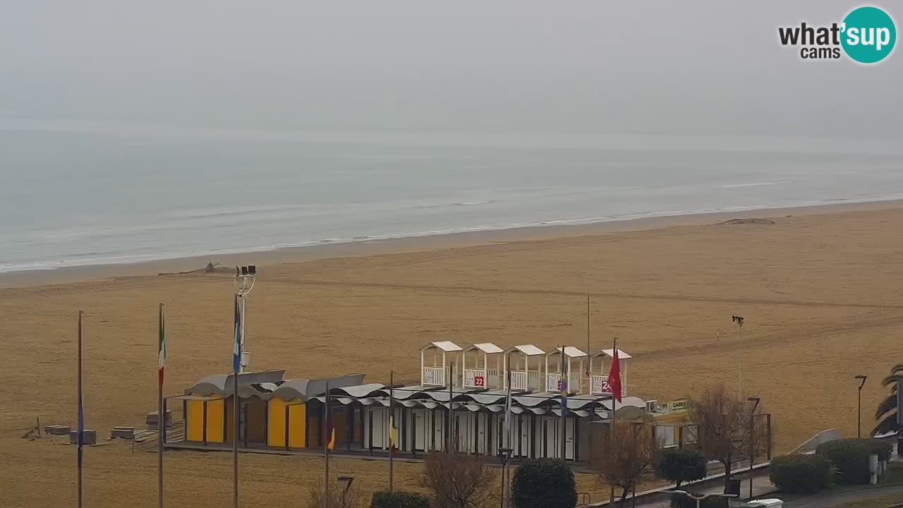 Plaža Bibione Spletna kamera – Italija