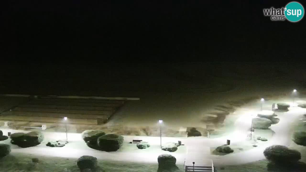 Plaža Bibione Spletna kamera – Italija