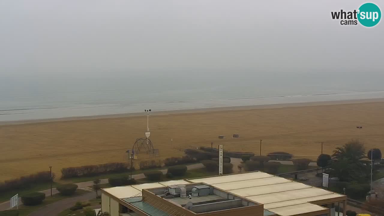 La camera en vivo de la playa de Bibione – Italia