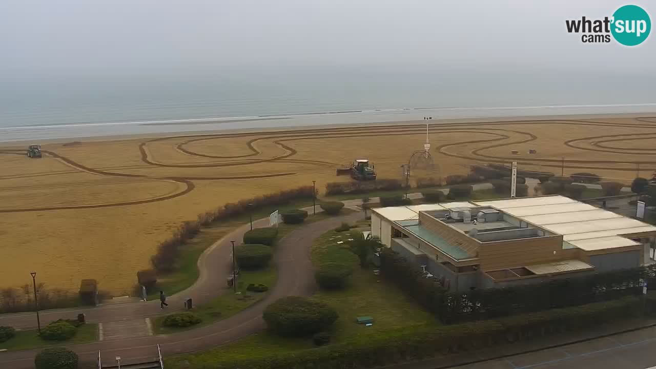 La camera en vivo de la playa de Bibione – Italia