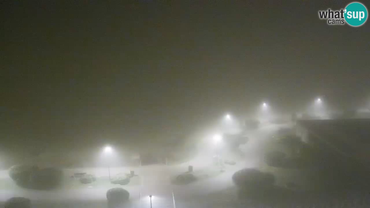 La spiaggia di Bibione webcam live e piazzale Zenit