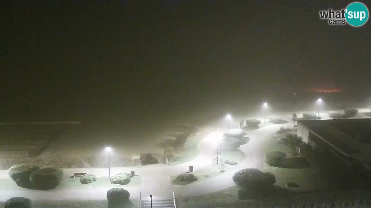 The beach of Bibione webcam – Italy