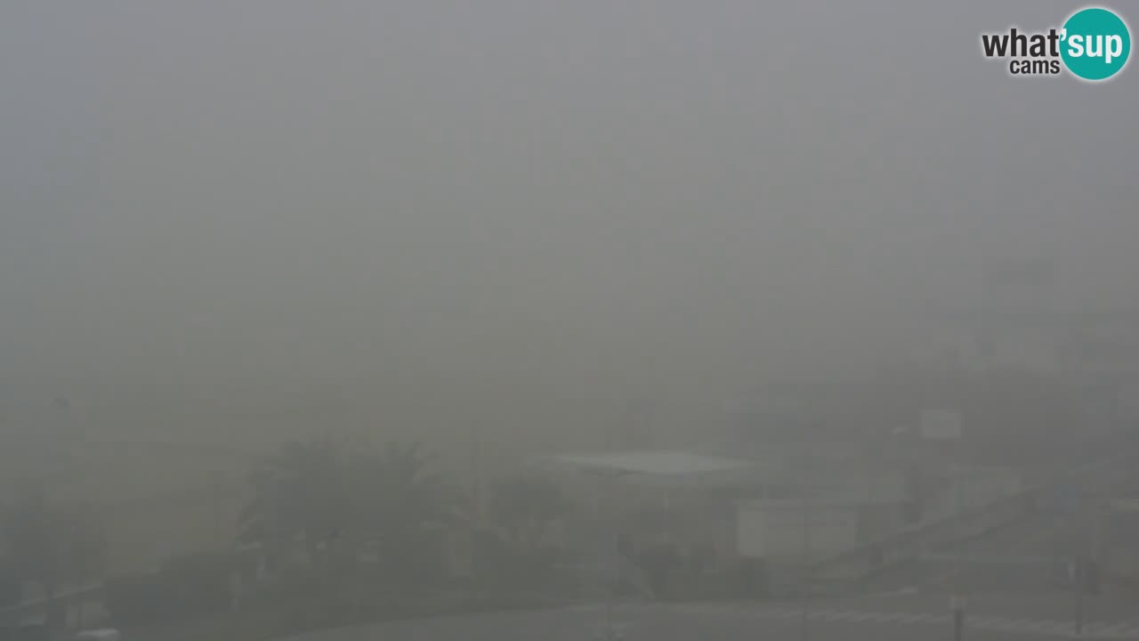 The beach of Bibione webcam – Italy