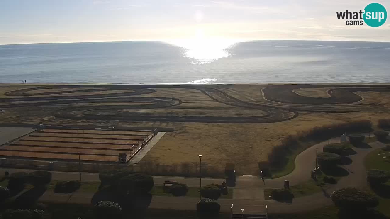 Plaža Bibione Spletna kamera – Italija