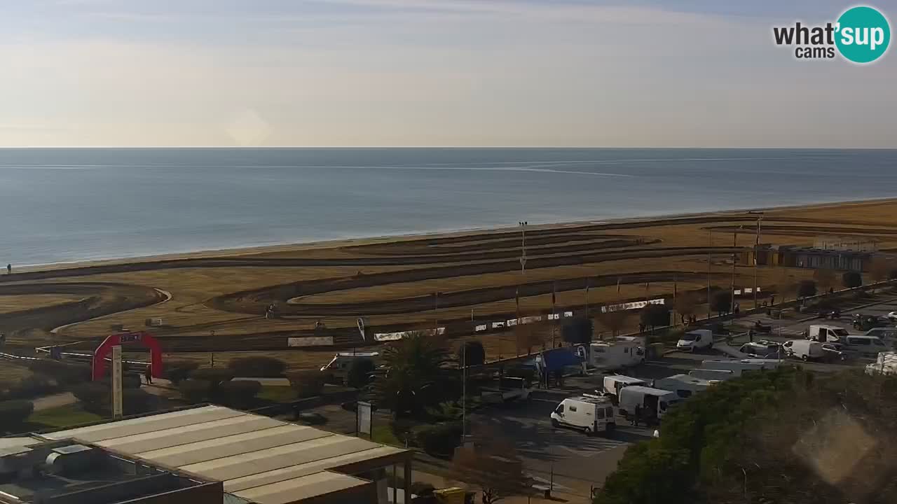 Der Strand von Bibione Webcam – Italien