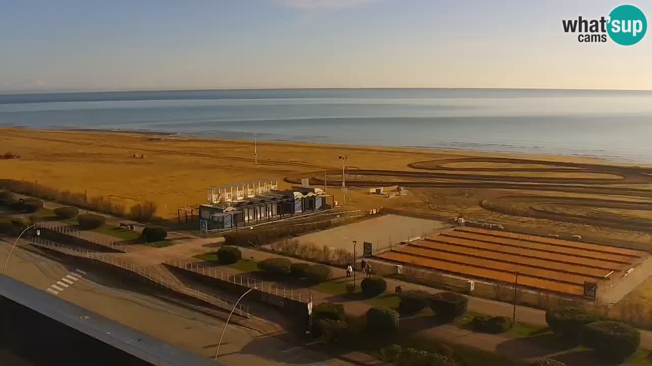 Der Strand von Bibione Webcam – Italien
