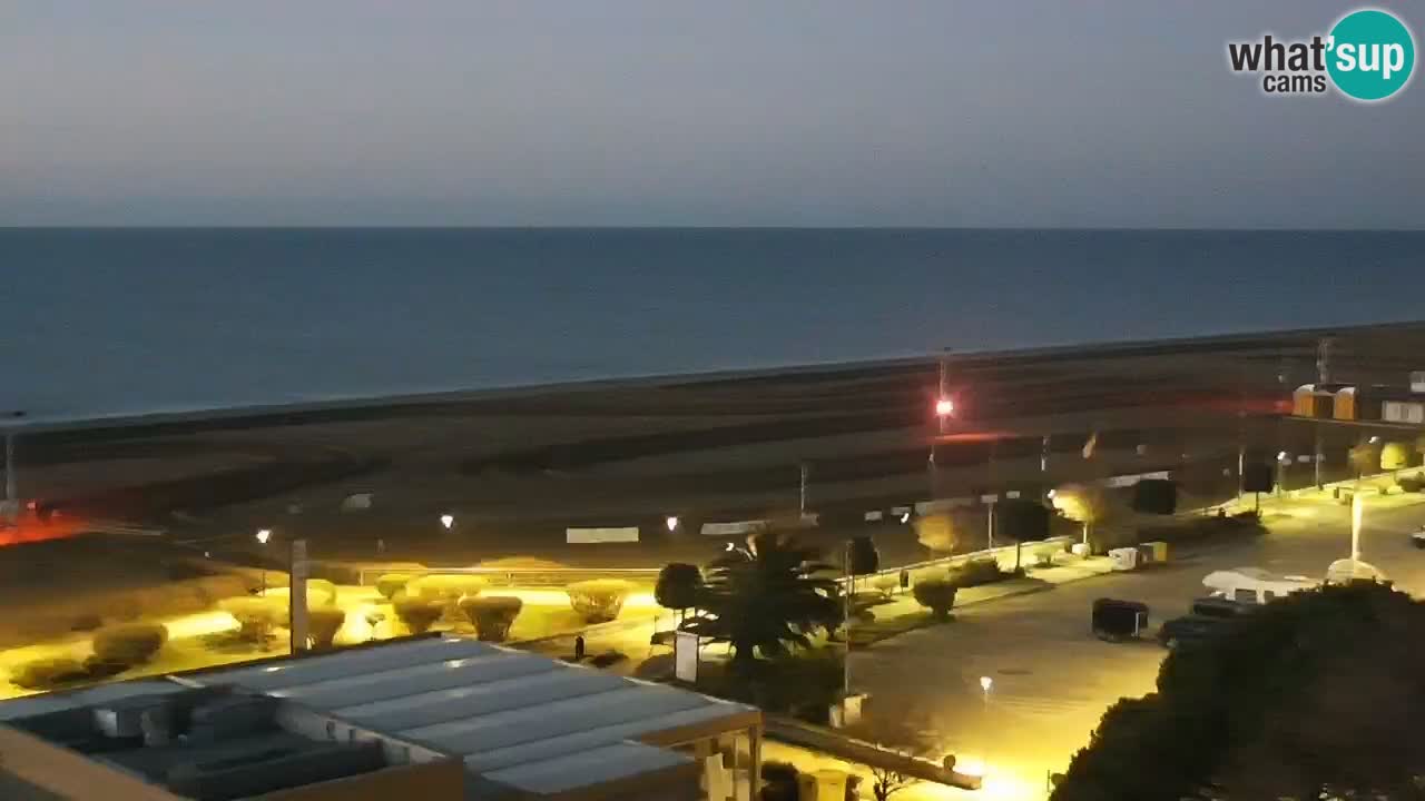 La camera en vivo de la playa de Bibione – Italia