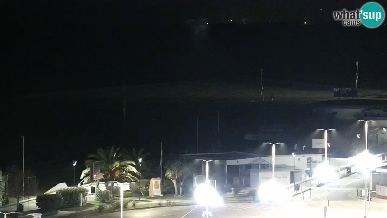 La camera en vivo de la playa de Bibione – Italia