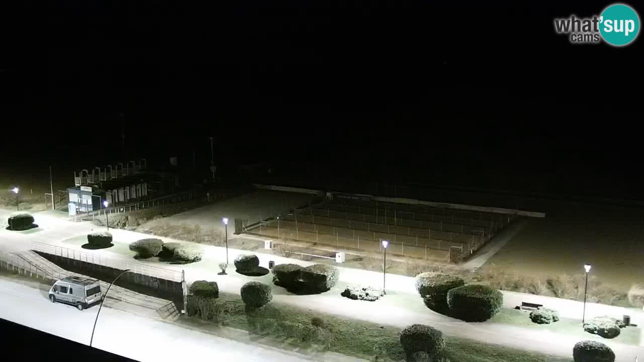 La camera en vivo de la playa de Bibione – Italia