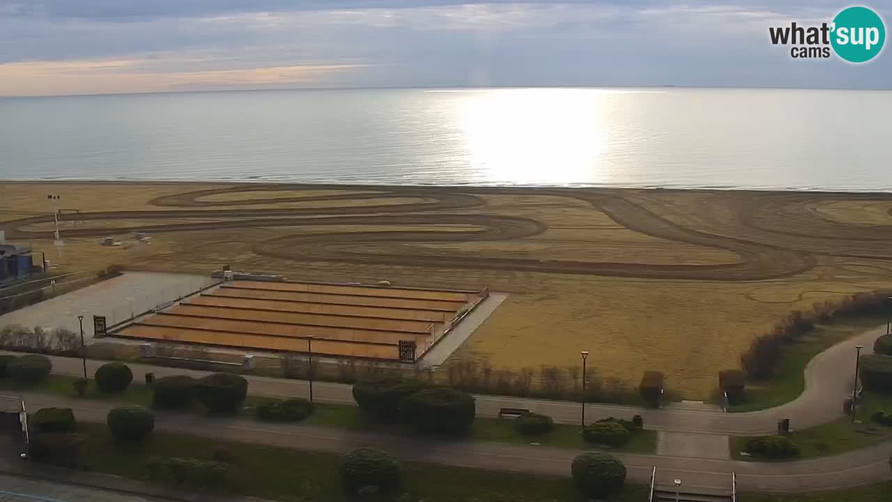 Der Strand von Bibione Webcam – Italien