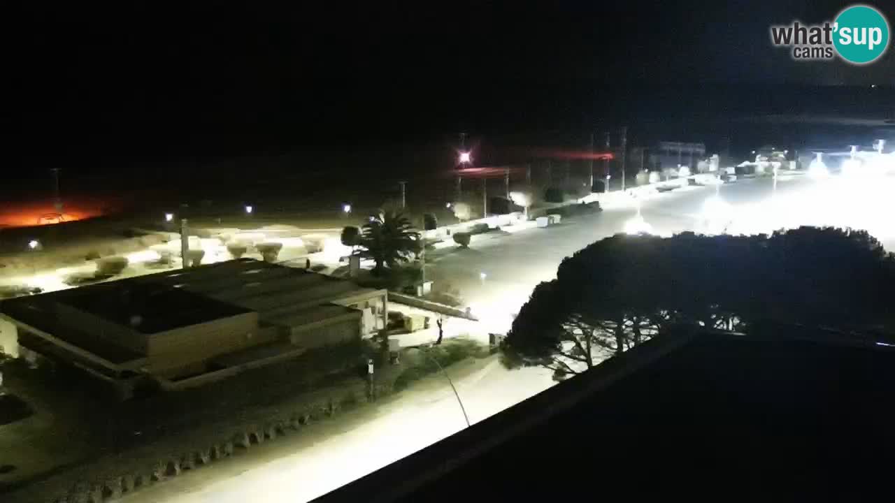 La camera en vivo de la playa de Bibione – Italia