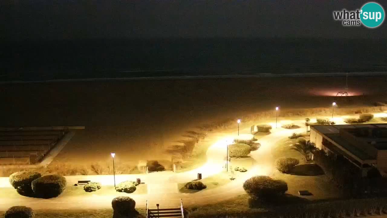 La camera en vivo de la playa de Bibione – Italia