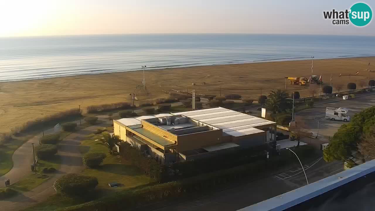 La camera en vivo de la playa de Bibione – Italia