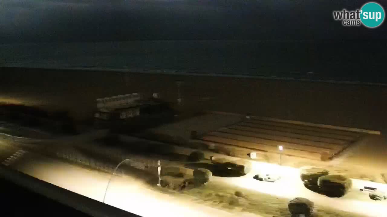 La camera en vivo de la playa de Bibione – Italia