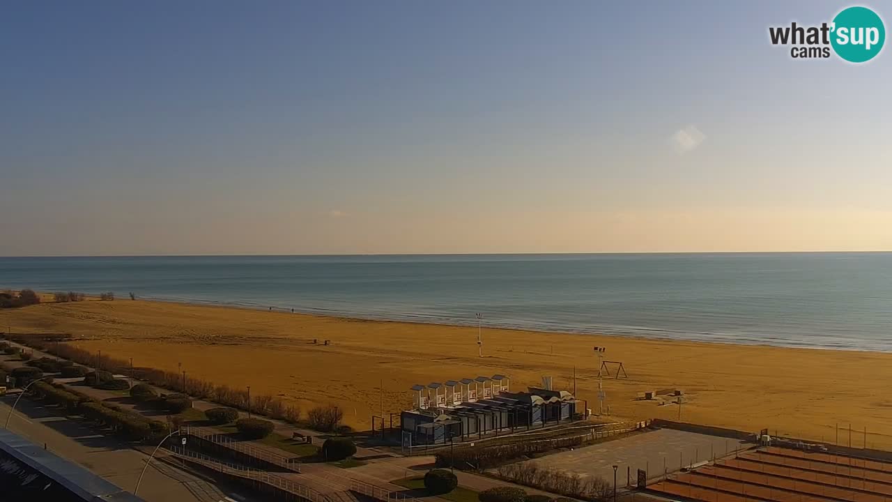 Plaža Bibione Spletna kamera – Italija