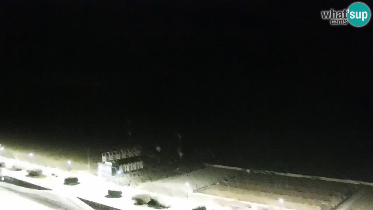 The beach of Bibione webcam – Italy