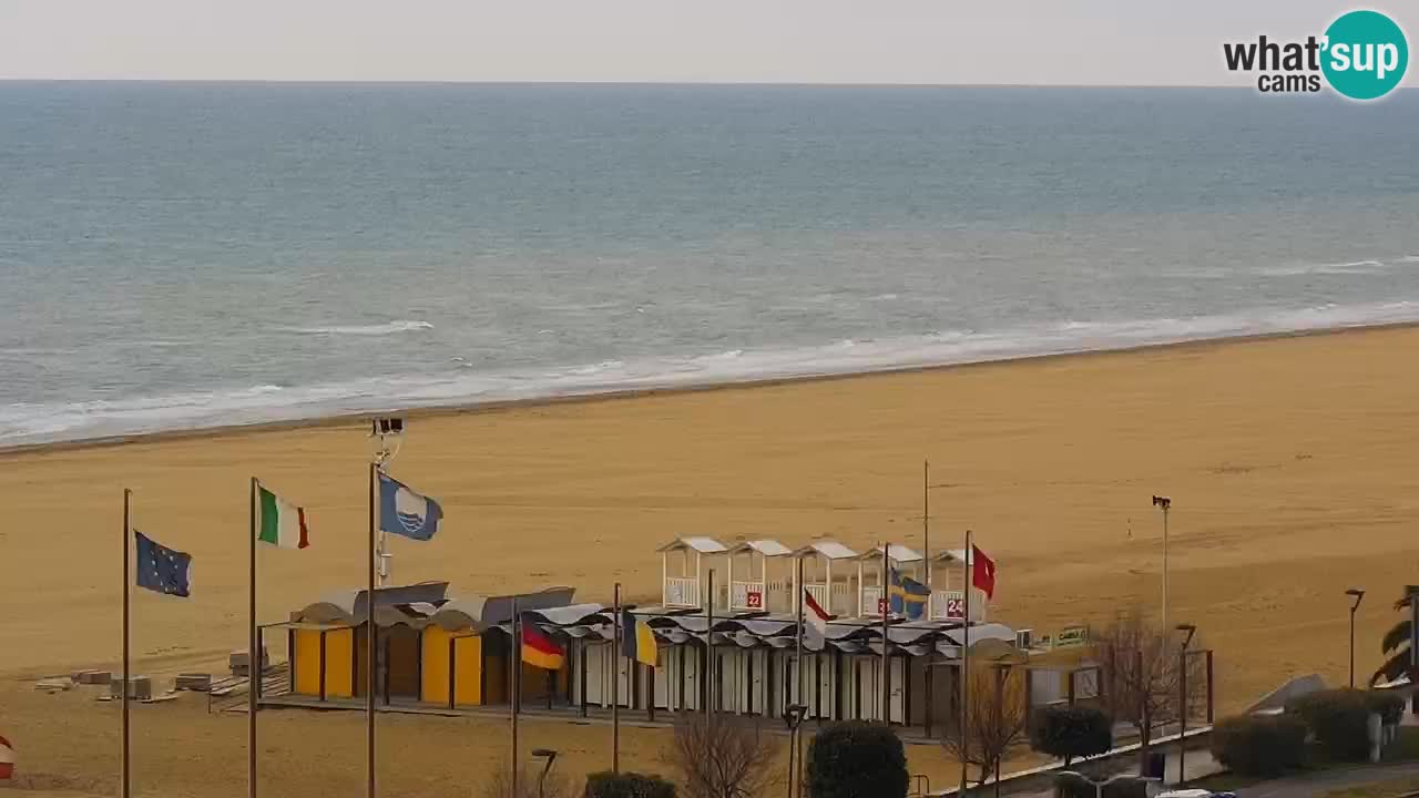 Der Strand von Bibione Webcam – Italien
