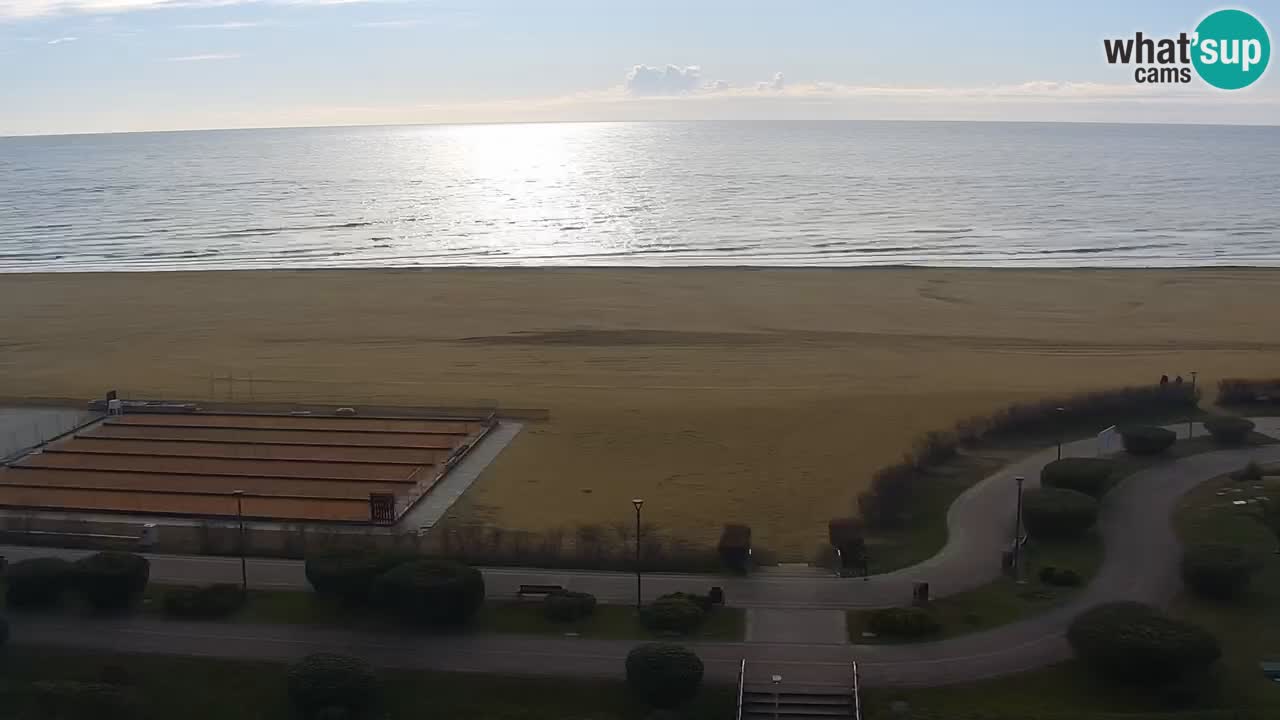 La camera en vivo de la playa de Bibione – Italia