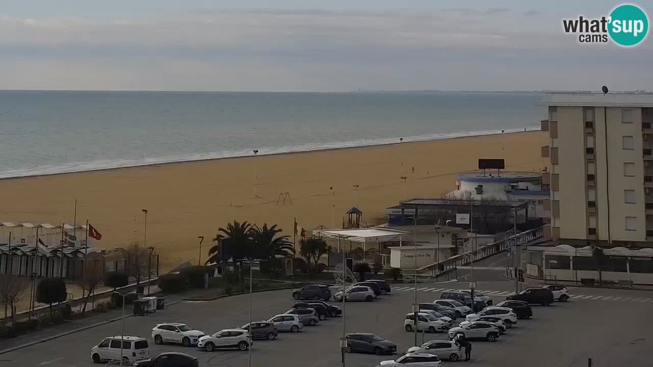 The beach of Bibione webcam – Italy