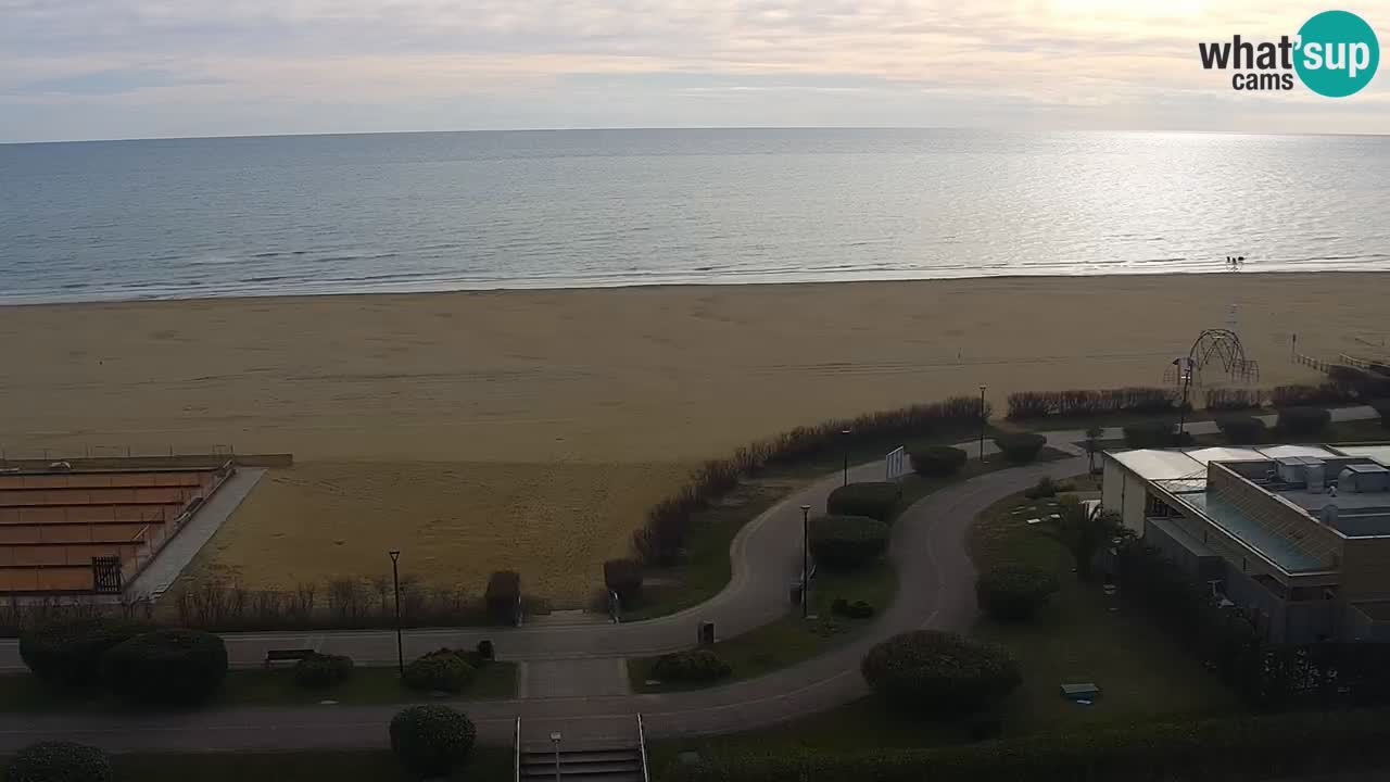 Plaža Bibione Spletna kamera – Italija