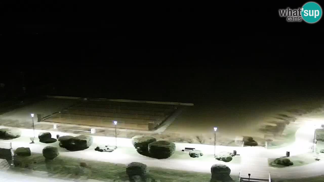 Plaža Bibione Spletna kamera – Italija