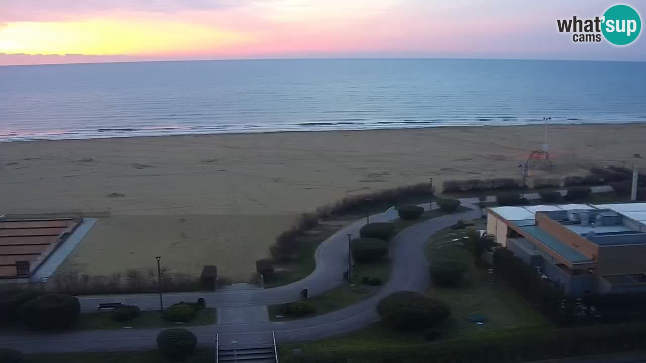 La camera en vivo de la playa de Bibione – Italia