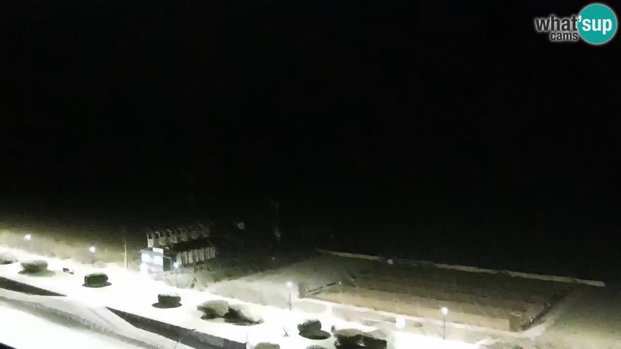 Plaža Bibione Spletna kamera – Italija